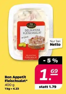 NETTO BON APPÉTIT Fleischsalat Angebot