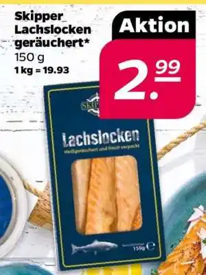 NETTO Skipper Lachsloken geräuchert Angebot