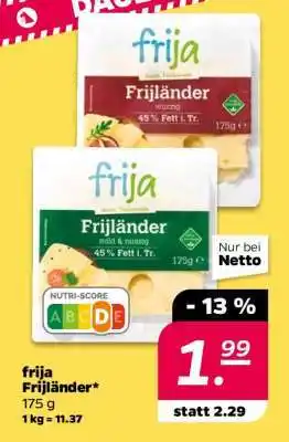NETTO frija Frijländer Angebot
