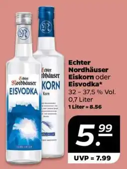 NETTO Echter Nordhäuser Eiskorn oder Eisvodka Angebot