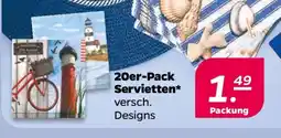 NETTO 20er-Pack Servietten Angebot