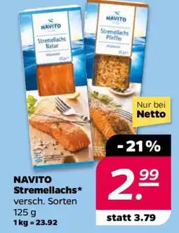 NETTO NAVITO Stremellachs Angebot