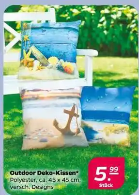 NETTO Outdoor- Deko-Kissen Angebot