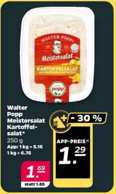 NETTO Walter Popp Meistersalar Kartoffelsalat Angebot
