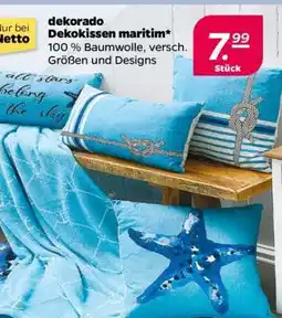 NETTO Dekokissen maritim Angebot