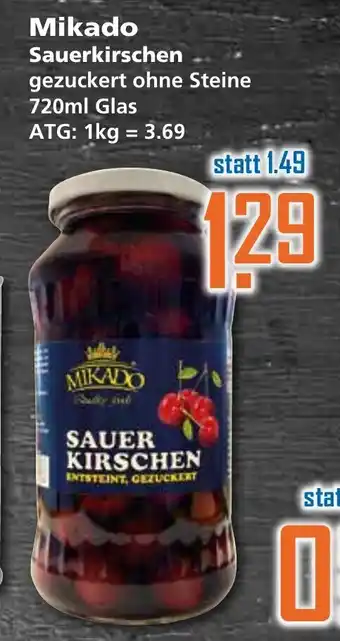 Klaas und Kock Mikado Sauerkirschen 720ml Angebot