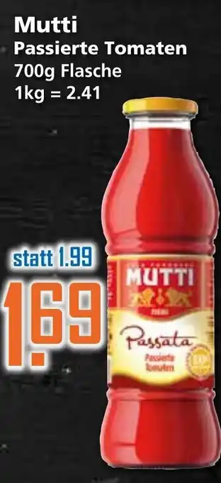 Klaas und Kock Mutti Passierte Tomaten 700g Angebot