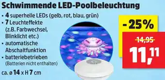 Thomas Philipps Schwimmende LED-Poolbeleuchtung Angebot