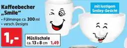 Thomas Philipps Kaffeebecher ,,Smile" Angebot