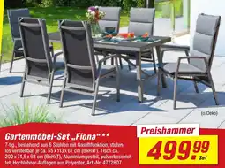 toom Baumarkt Gartenmöbel-Set ,,Fiona" Angebot