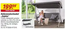 toom Baumarkt Hollywoodschaukel ,,Sophia" Angebot