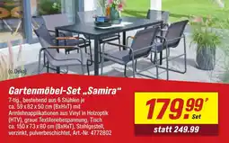 toom Baumarkt Gartenmöbel-Set „Samira" Angebot