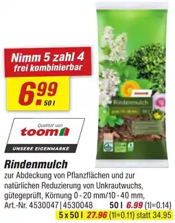 toom Baumarkt Rindenmulch Angebot