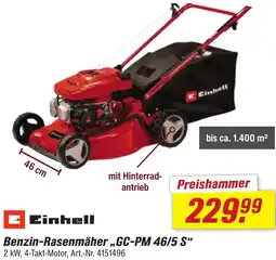 toom Baumarkt Einhell Benzin-Rasenmäher ,,GC-PM 46/5 S" Angebot