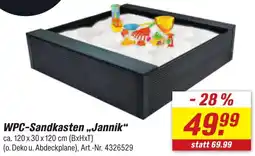 toom Baumarkt WPC-Sandkasten ,,Jannik" Angebot