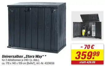 toom Baumarkt Universalbox ,,Stora Way" Angebot