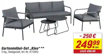 toom Baumarkt Gartenmöbel-Set „Kleo“ Angebot