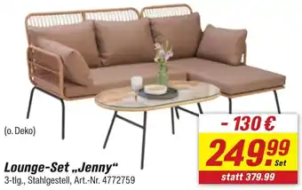 toom Baumarkt Lounge-Set „Jenny" Angebot