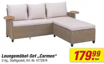 toom Baumarkt Loungemöbel-Set „Carmen" Angebot