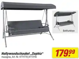 toom Baumarkt Hollywoodschaukel ,,Sophia" Angebot
