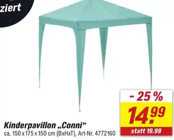 toom Baumarkt Kinderpavillon ,,Conni" Angebot