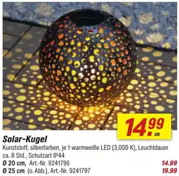 toom Baumarkt Solar-Kugel Angebot