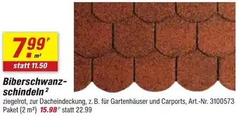 toom Baumarkt Biberschwanzschindeln Angebot