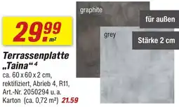 toom Baumarkt Terrassenplatte „Taina" Angebot