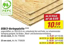 toom Baumarkt OSB/3-Verlegeplatte Angebot