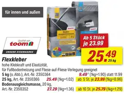 toom Baumarkt Flexkleber Angebot