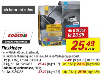 toom Baumarkt Flexkleber Angebot