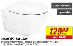 toom Baumarkt Wand-WC-Set „Rio“ Angebot