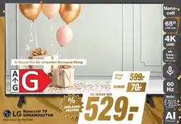 K+B Expert LG Nanocell TV 65NANO82T6B Angebot
