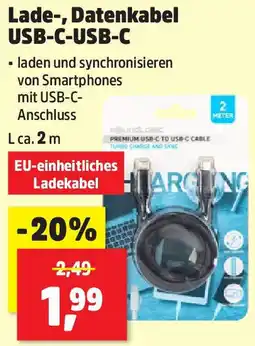 Thomas Philipps Lade-, Datenkabel USB-C-USB-C Angebot