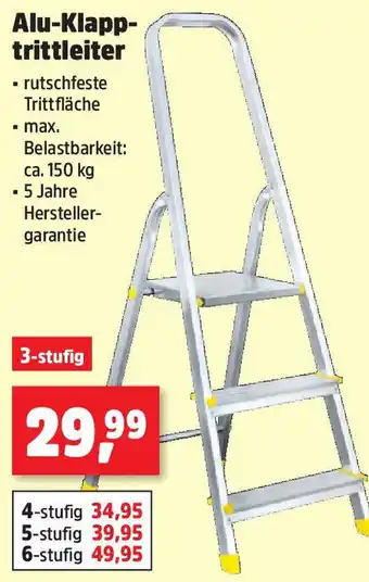 Thomas Philipps Alu-Klapptrittleiter Angebot