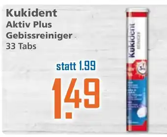 Klaas und Kock Kukident Aktiv Plus Gebissreiniger Angebot