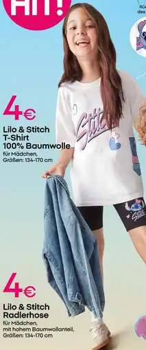 PEPCO Lilo & stitch t-shirt oder radlerhose Angebot