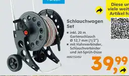 Globus Baumarkt Schlauchwagen set Angebot