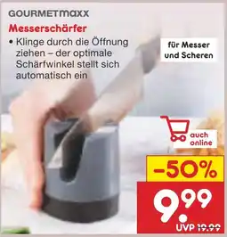 Netto Marken-Discount GOURMETmaxx Messerschärfer Angebot