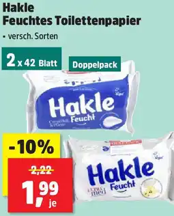 Thomas Philipps Hakle Feuchtes Toilettenpapier Angebot