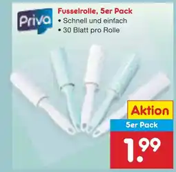 Netto Marken-Discount Priva Fusselrolle, 5er Pack Angebot