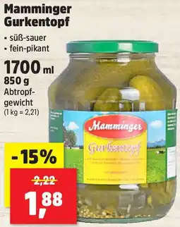 Thomas Philipps Mamminger Gurkentopf Angebot