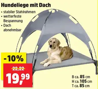 Thomas Philipps Hundeliege mit Dach Angebot