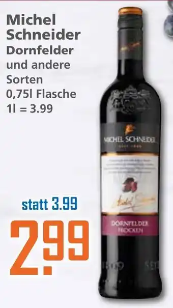 Klaas und Kock Michel Schneider 0,75L Angebot