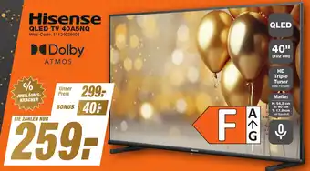 K+B Expert Hisense QLED TV 40A5NQ Angebot