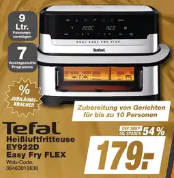 K+B Expert Tefal Heißluftfritteuse EY922D Easy Fry FLEX Angebot