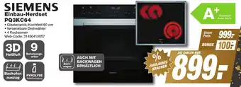 K+B Expert SIEMENS Einbau-Herdset PQ3KC64 Angebot