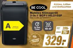 K+B Expert BE COOL Mobiles Klimagerät 3-in-1 BCP11KL2102F Angebot