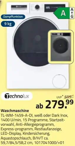 ROLLER Technolux Waschmaschine Angebot