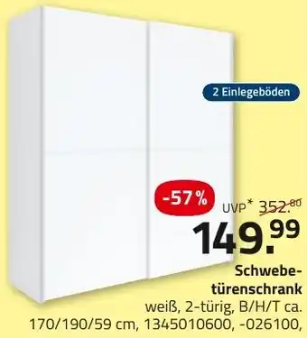ROLLER Schwebetürenschrank Angebot